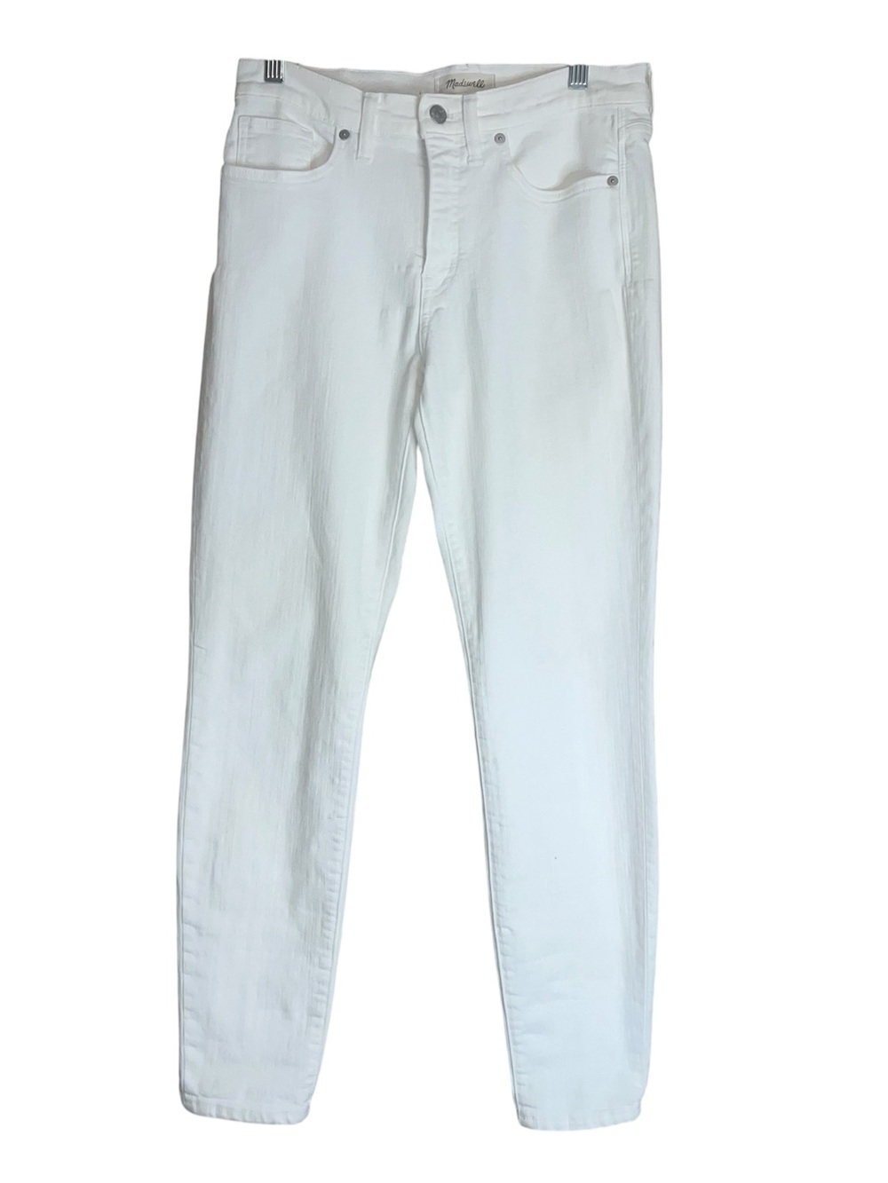Madewell White 9” High-Rise Skinny Jeans Sz 29